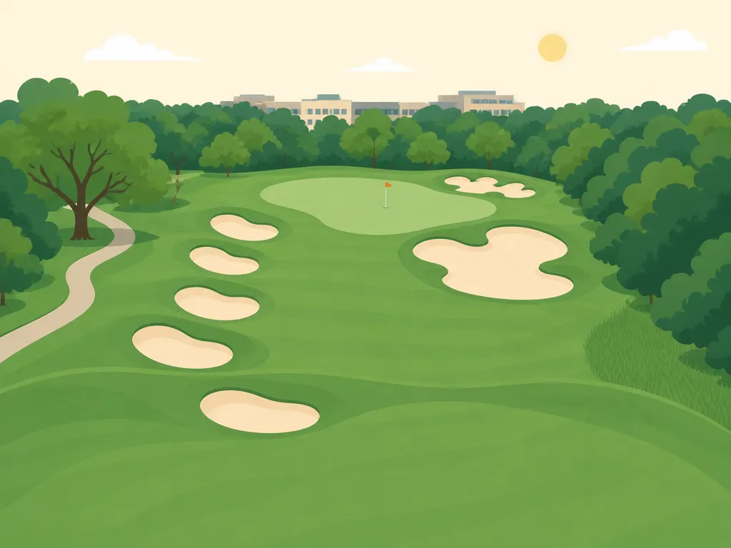 Illustration of Cowboys Golf Club