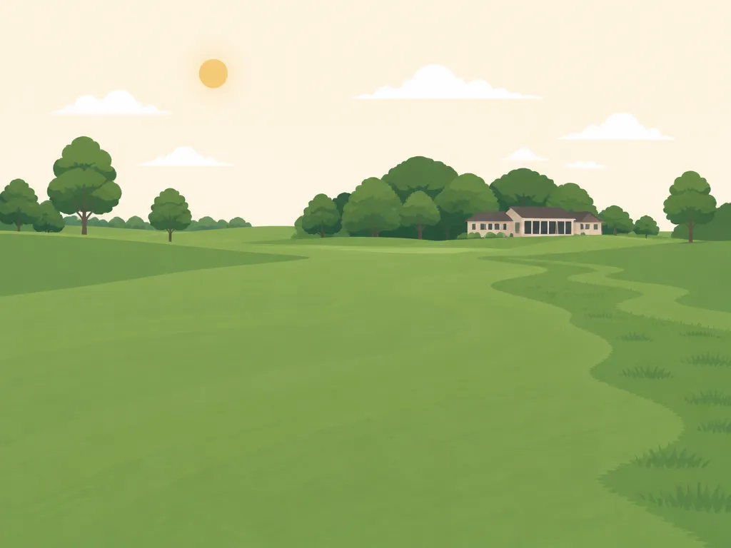 Illustration of South Hills Golf Course