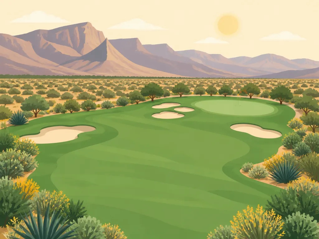 Illustration of Las Vegas Paiute Golf Resort (Sun Mountain)