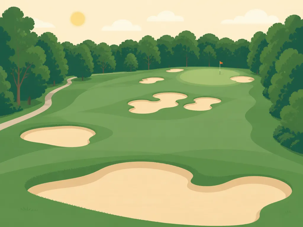 Illustration of Beaumaris Golf Club