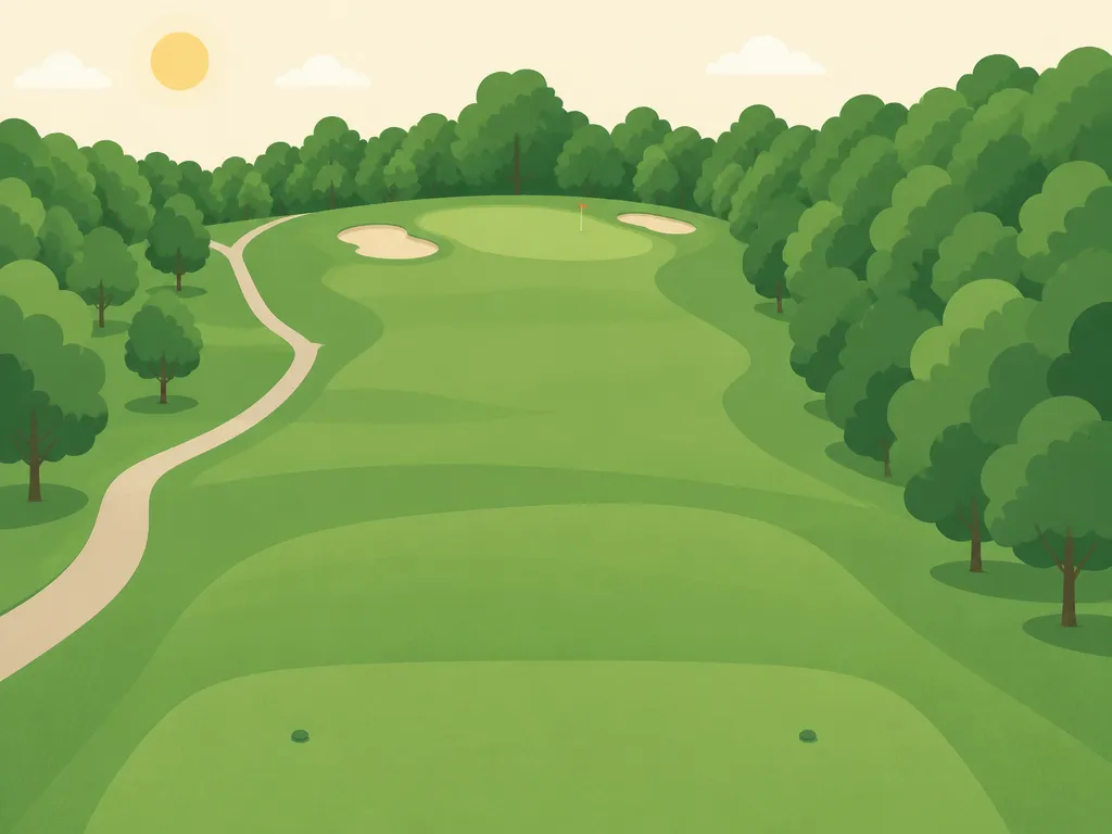 Illustration of Marquette Trails Golf Club