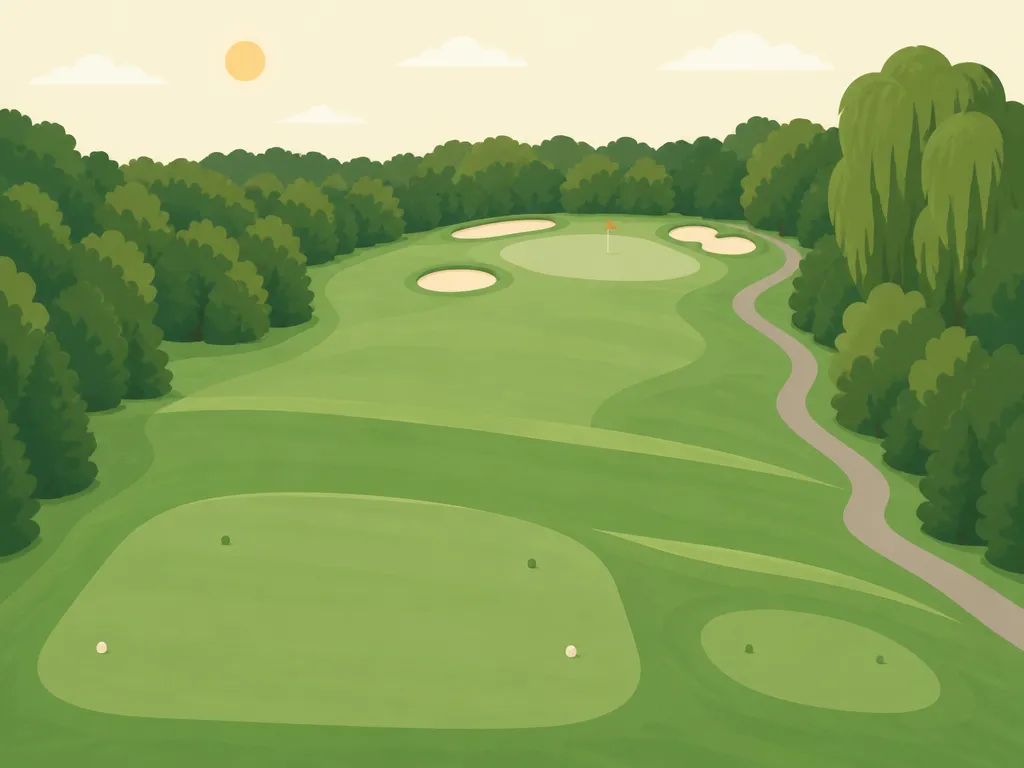 Illustration of Cherry Downs Golf Club
