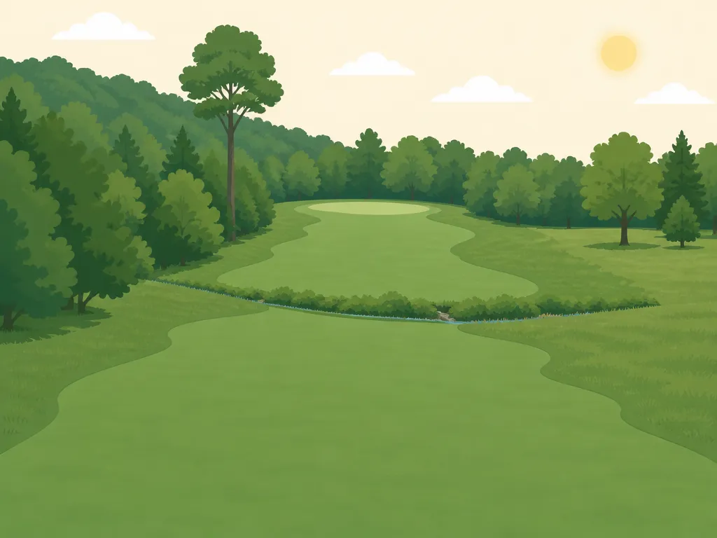 Illustration of White River Golf Course