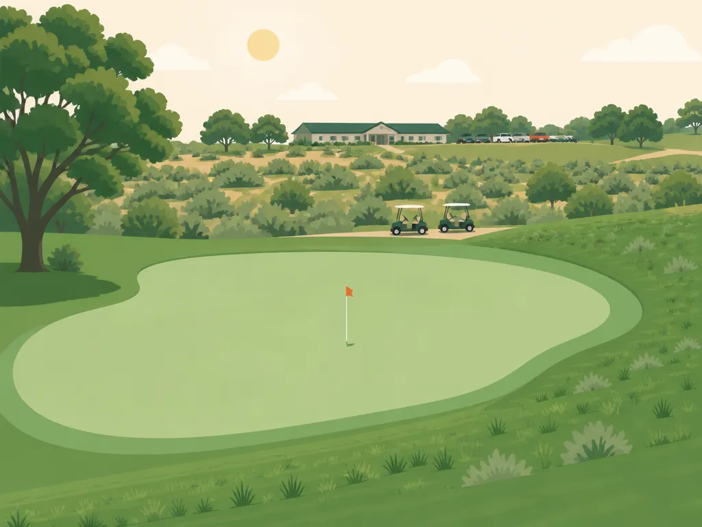 Illustration of Riverview Golf Course