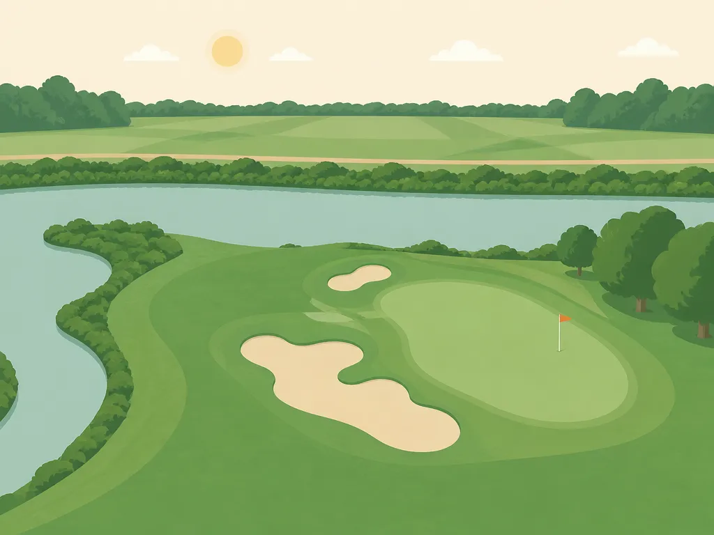 Illustration of Bringhurst Golf Course