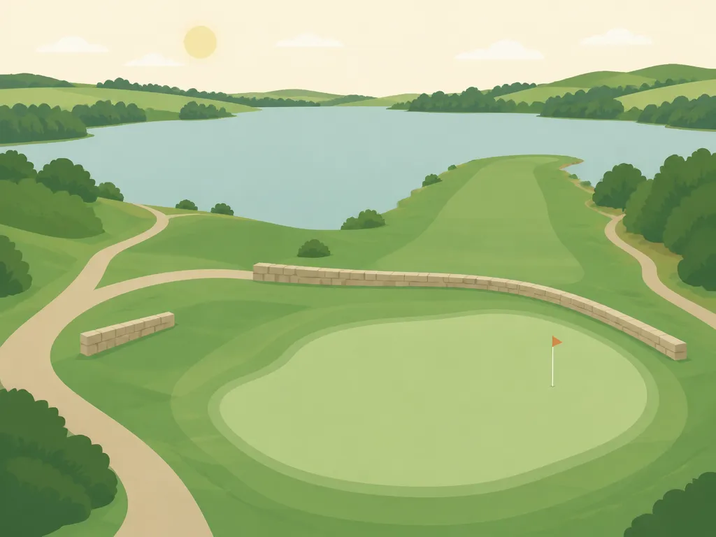 Illustration of Bar Run Golf