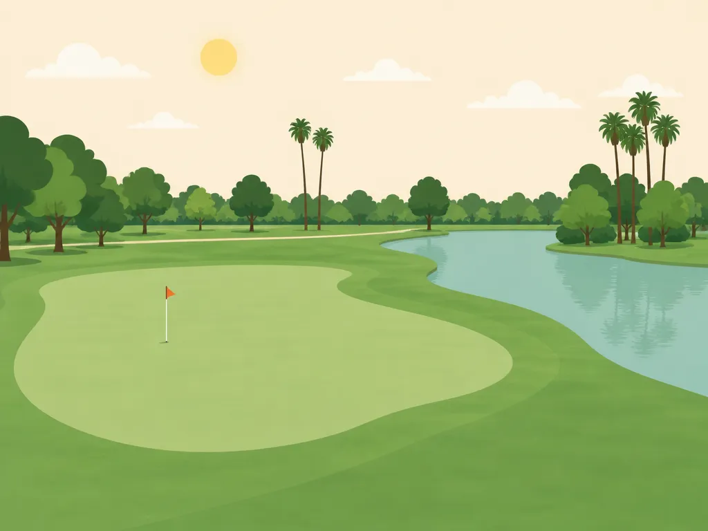 Illustration of Stuart Place Country Club