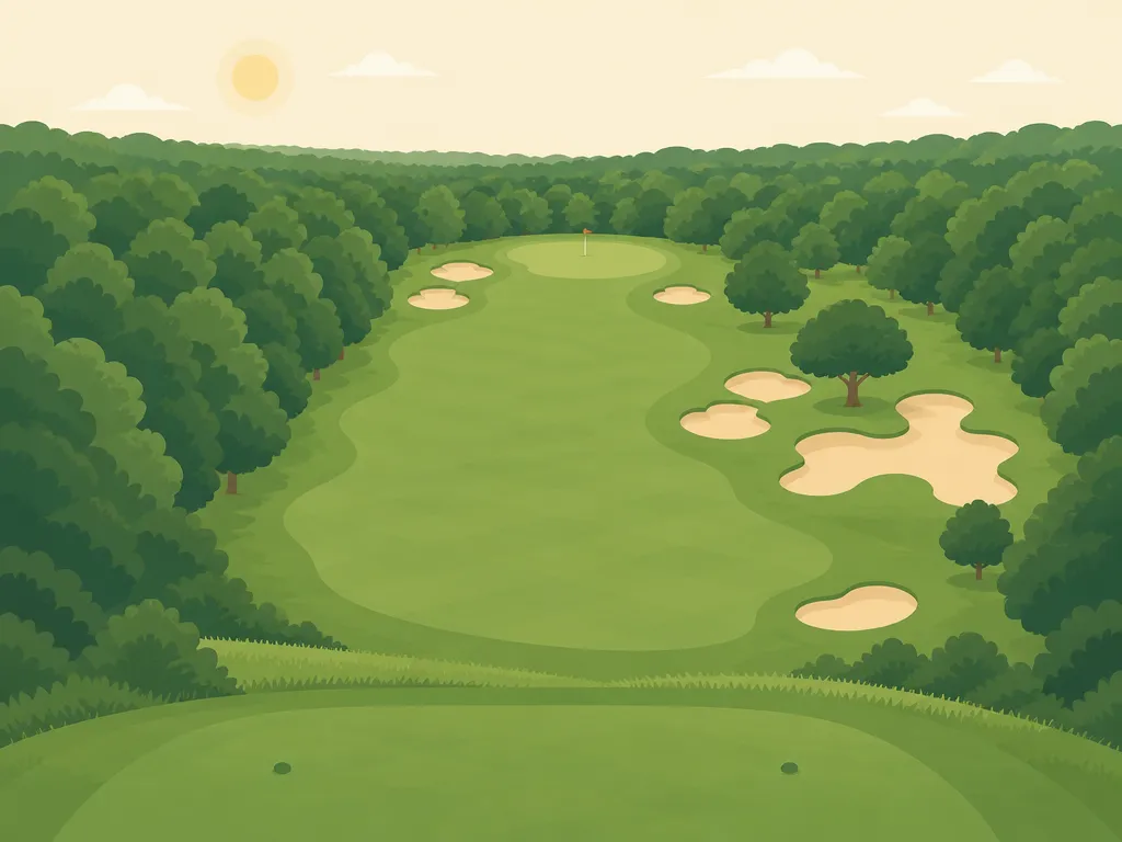 Illustration of Lost Dunes Golf Club