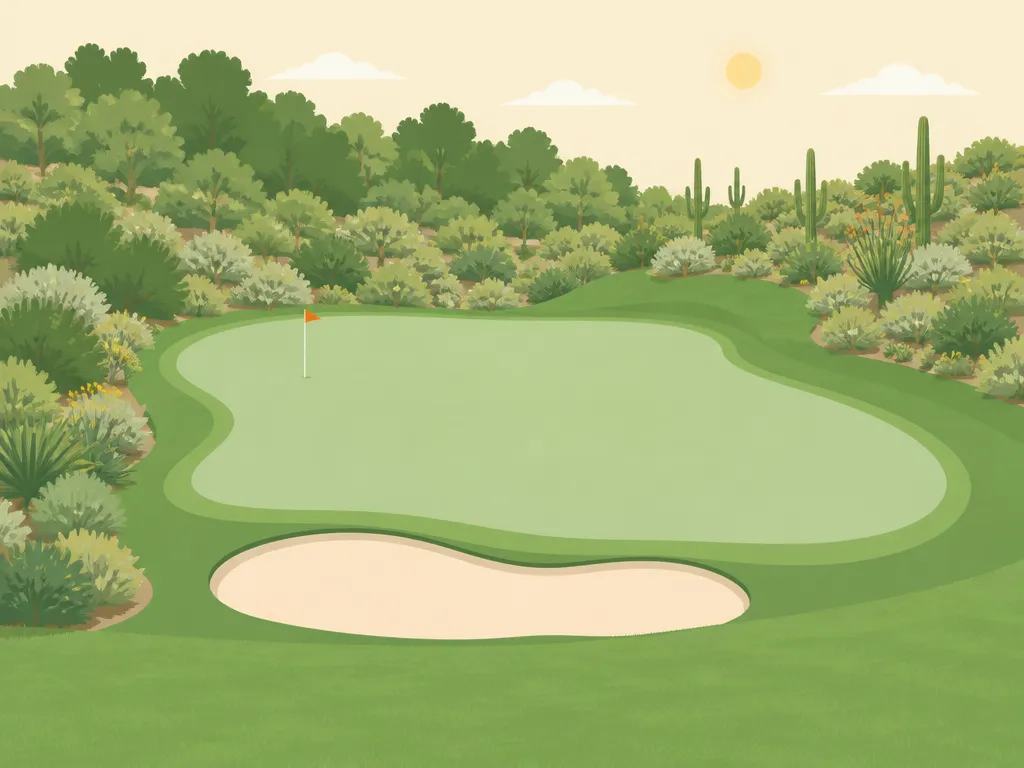 Illustration of Rolling Hills Golf Course - Tucson