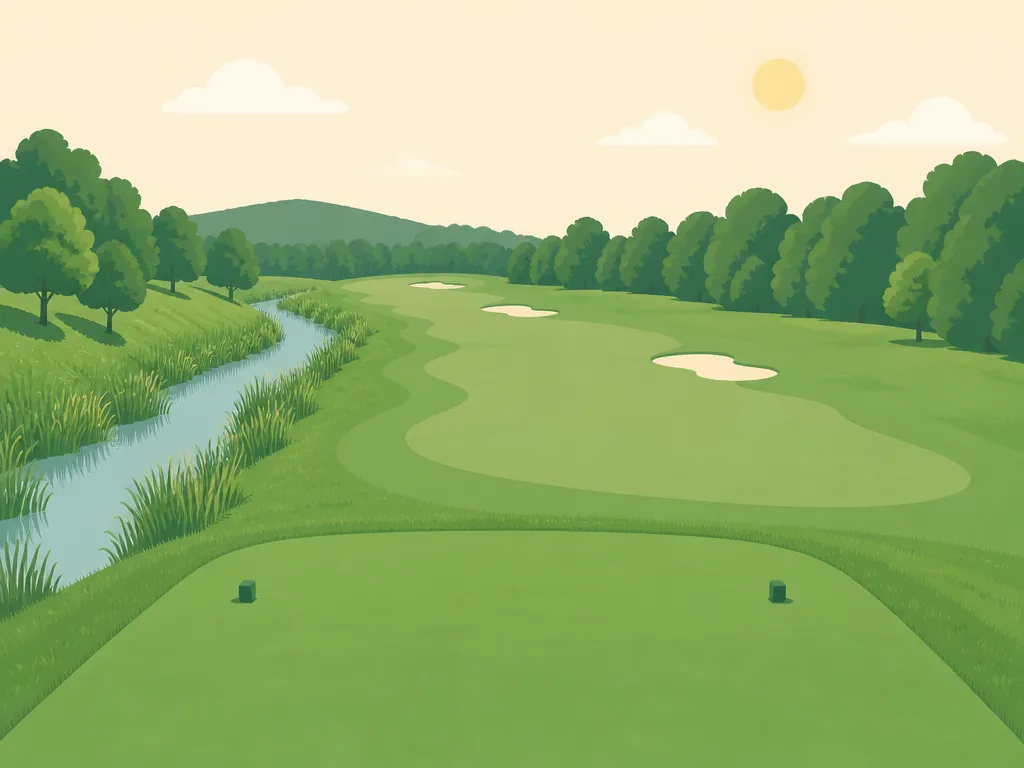 Illustration of Birdwood Golf Course (The Nest)