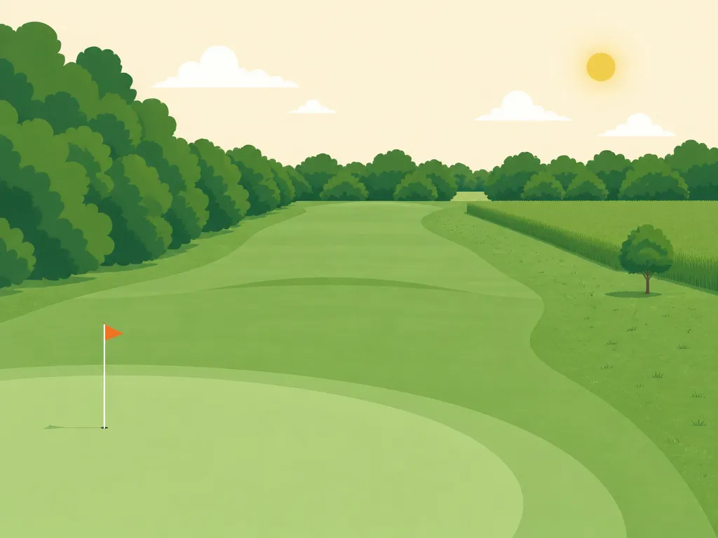 Illustration of Kirby Links Golf Course