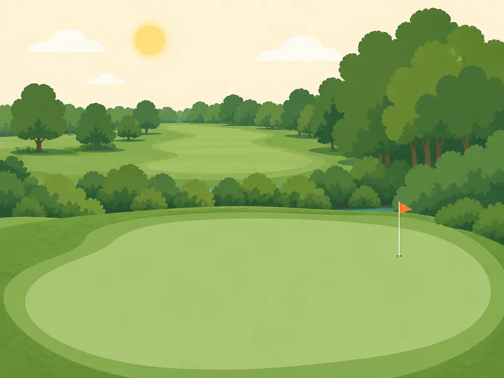 Illustration of Deer Creek Golf (South) (Sapphire-Emerald)