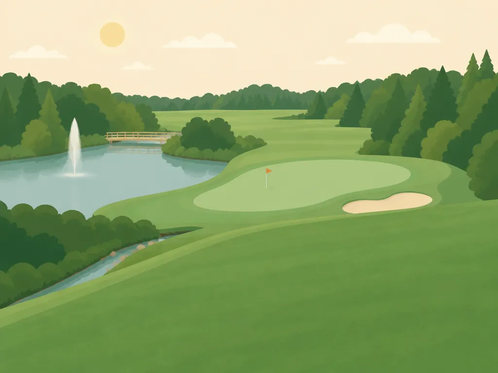 Illustration of Craig Wood Golf Course