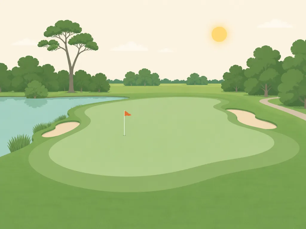Illustration of Sapelo Hammock Golf Club
