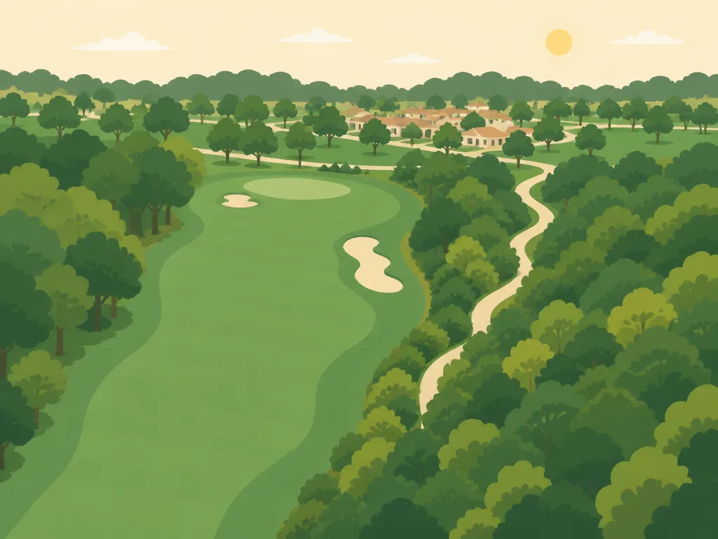 Illustration of San Diego Country Club