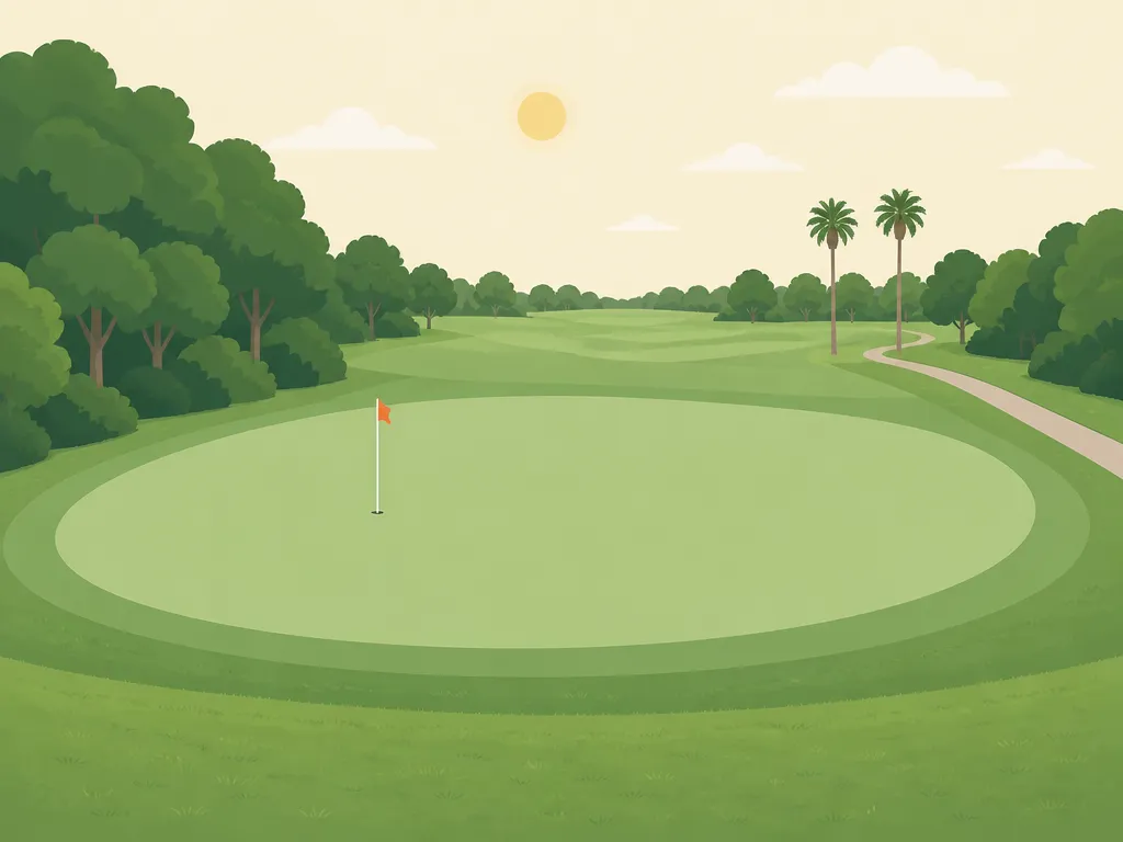 Illustration of Hidden Lakes Golf Club