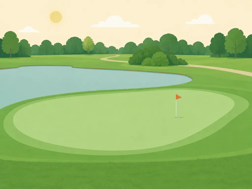 Illustration of Buttermilk Falls Golf Club
