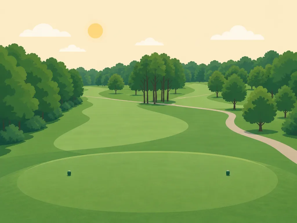 Illustration of Frank House Golf Course