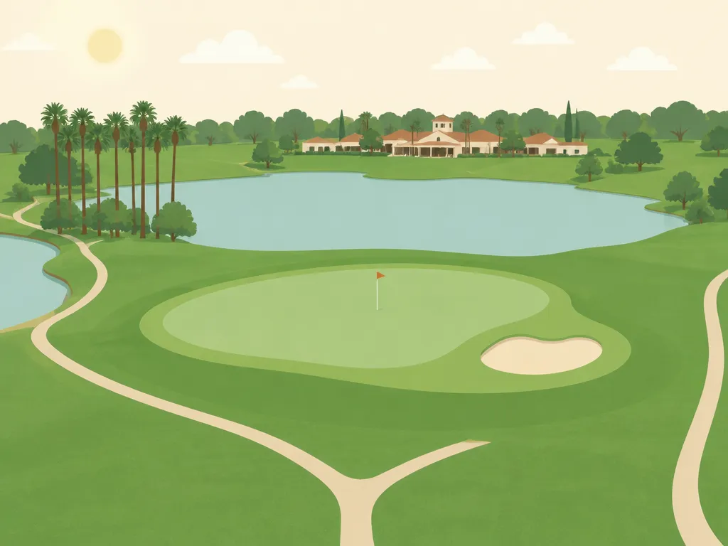 Illustration of Paso Robles Golf Club