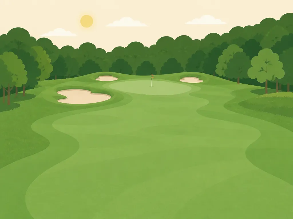 Illustration of Green Acres Golf Club