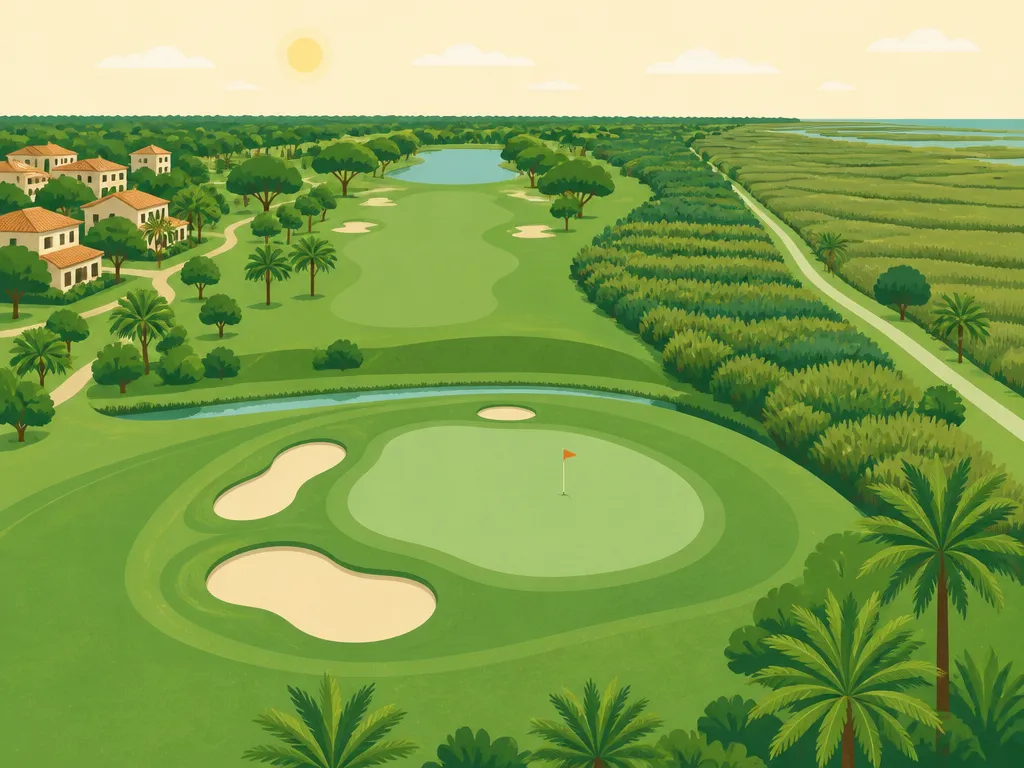 Illustration of Isla Canela Old Course