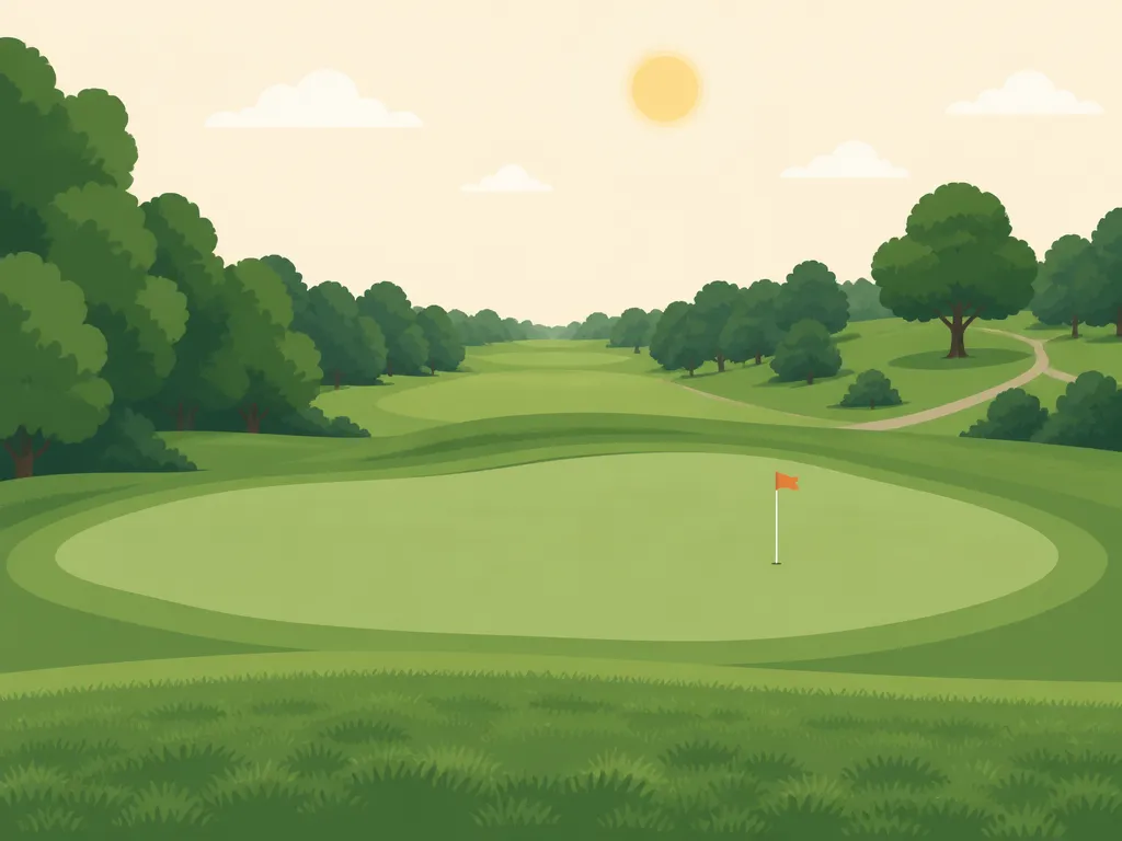 Illustration of Wolf Creek Golf