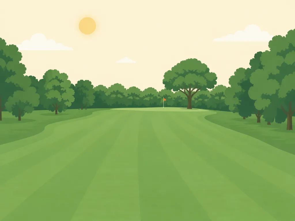 Illustration of Kernoustie Golf Club
