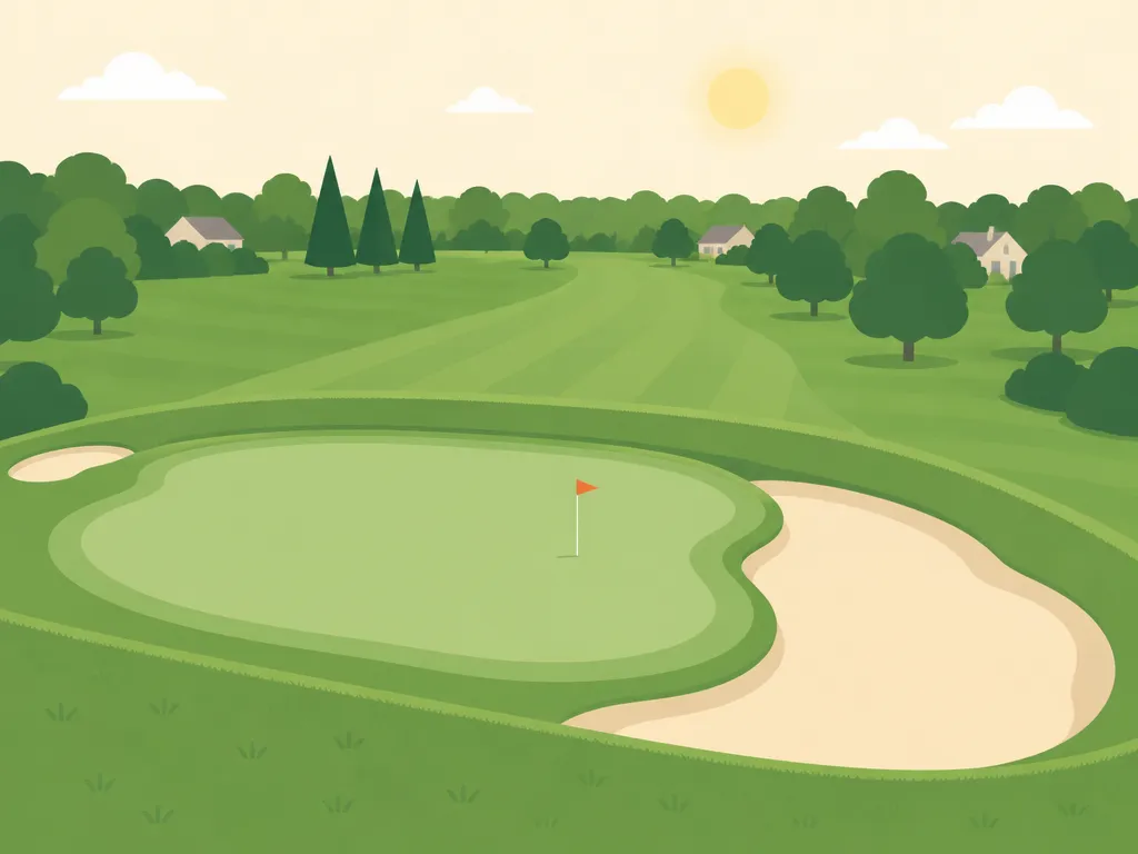 Illustration of Saginaw Country Club