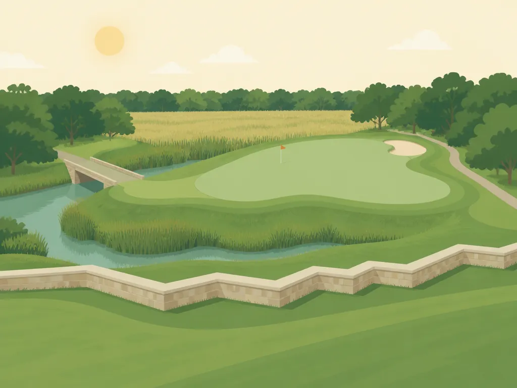 Illustration of The Golf Club of Amelia Island