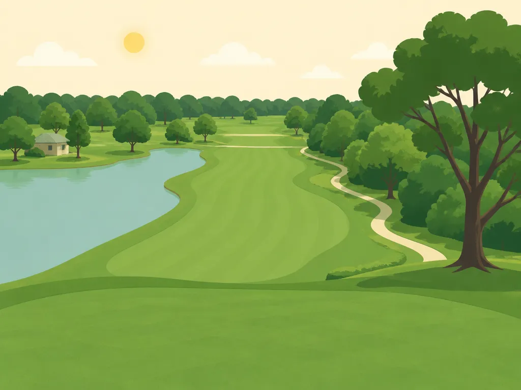 Illustration of Steeple Chase Golf Club