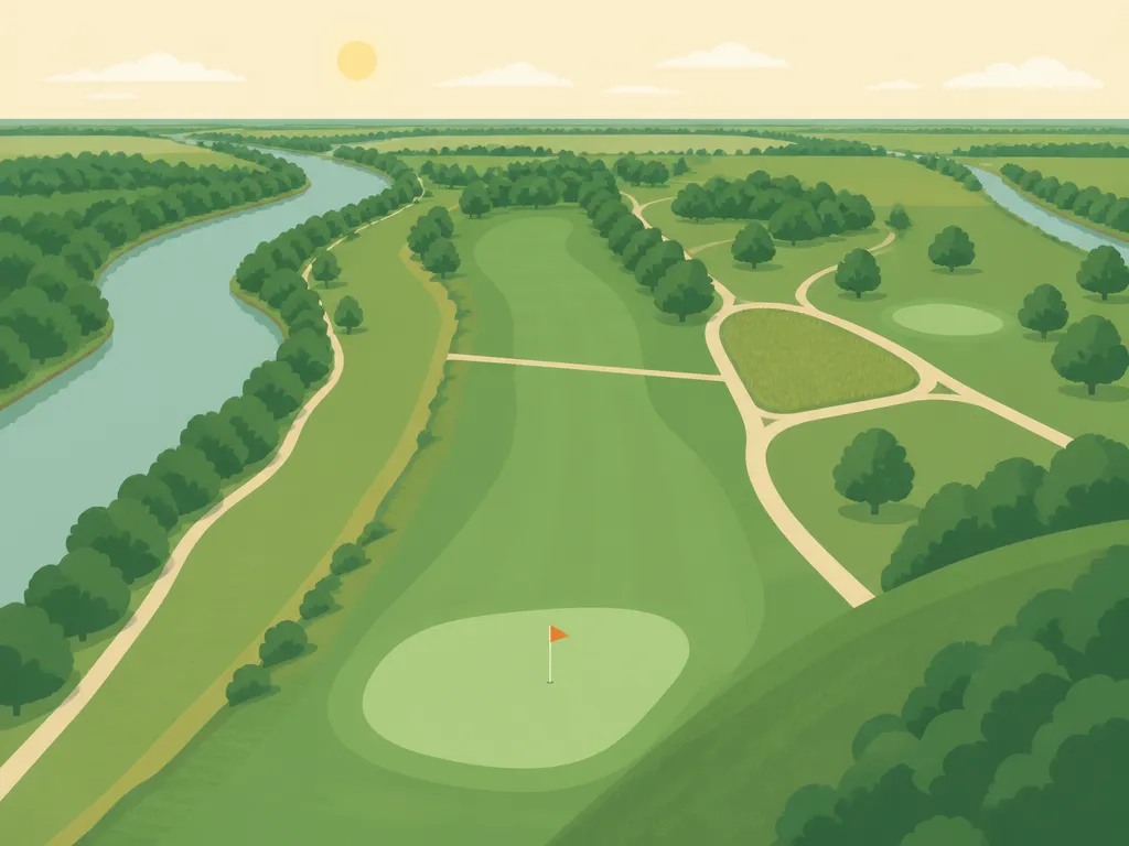 Illustration of Wabaunsee Pine Golf Course