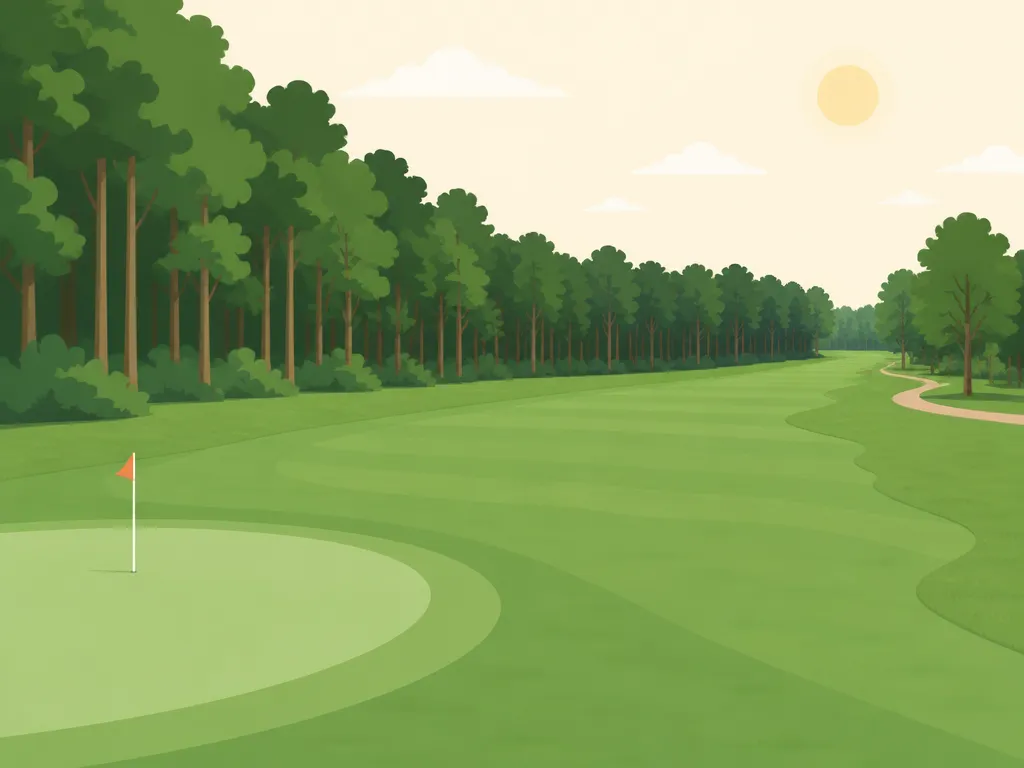 Illustration of Pinelands Golf Course