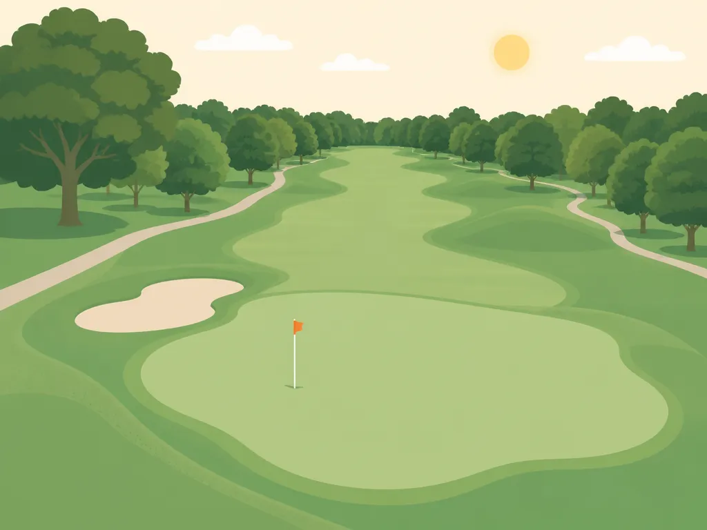 Illustration of L.C. Boles Memorial Golf Course