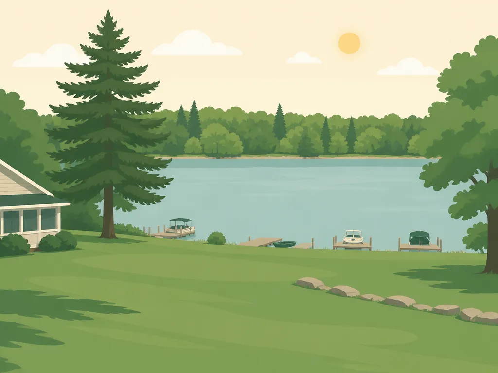 Illustration of Grenadier Island Country Club