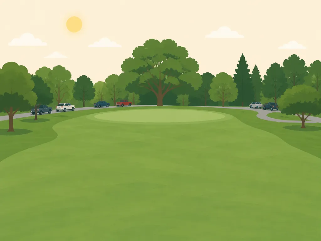 Illustration of Arrowhead Meadows Golf Course