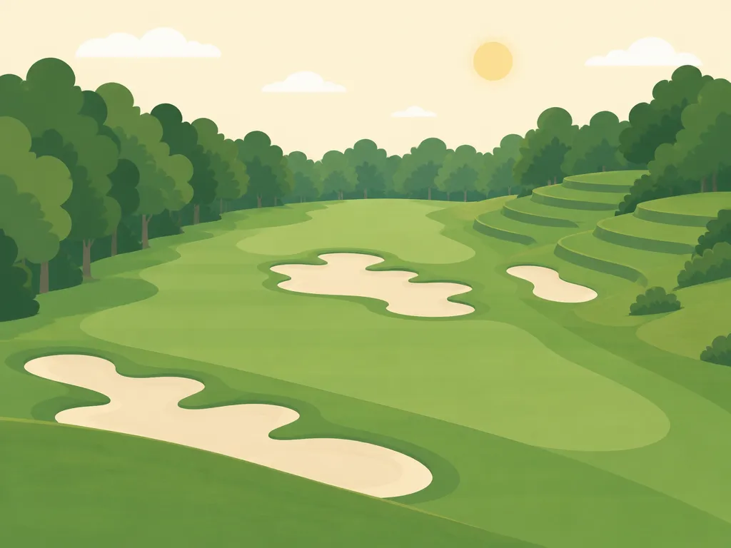 Illustration of Wachesaw Plantation East Golf Club