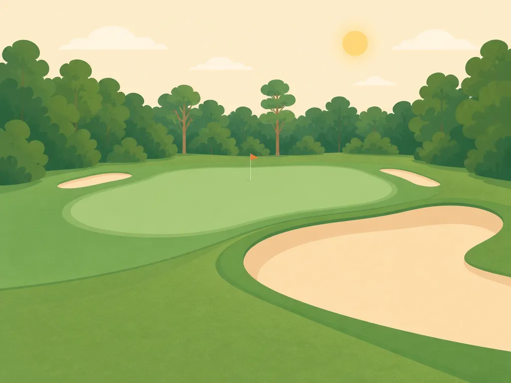 Illustration of Foxfire Resort and Golf (Grey Fox)