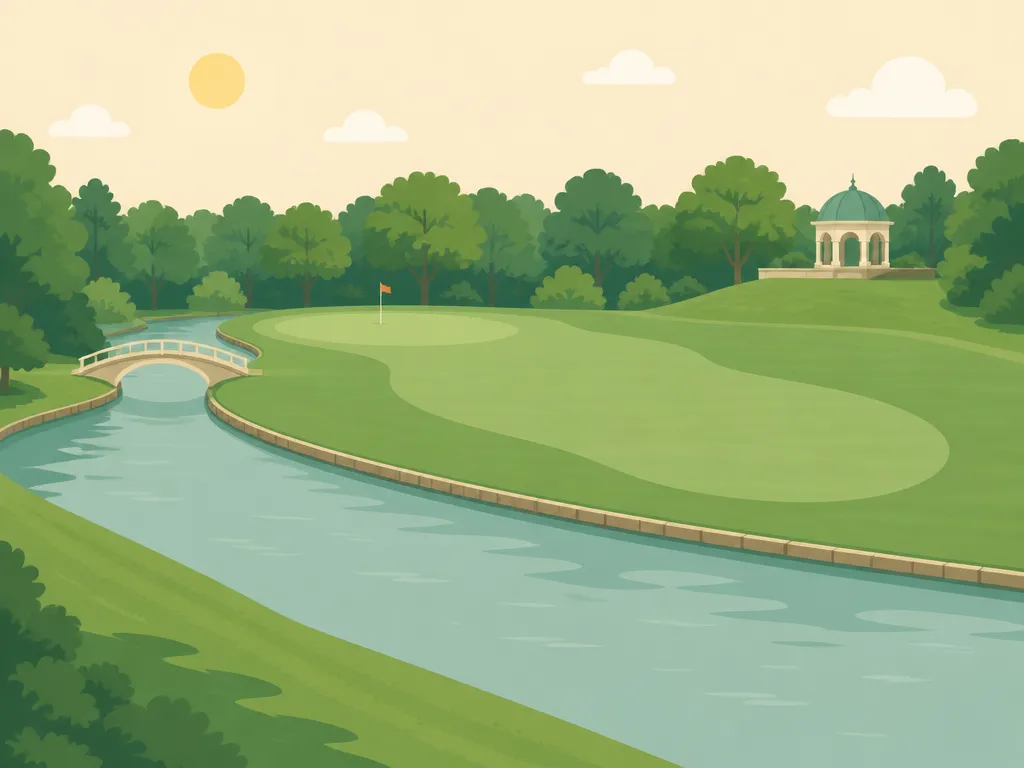 Illustration of Howell Park Golf Course
