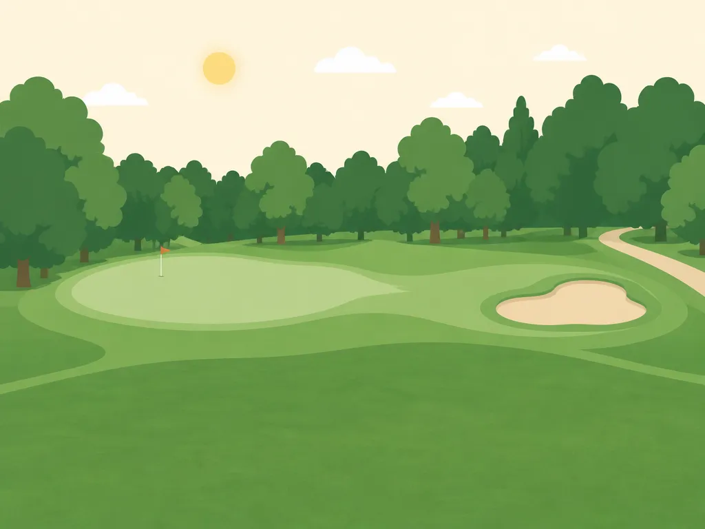 Illustration of Broadmoor Country Club