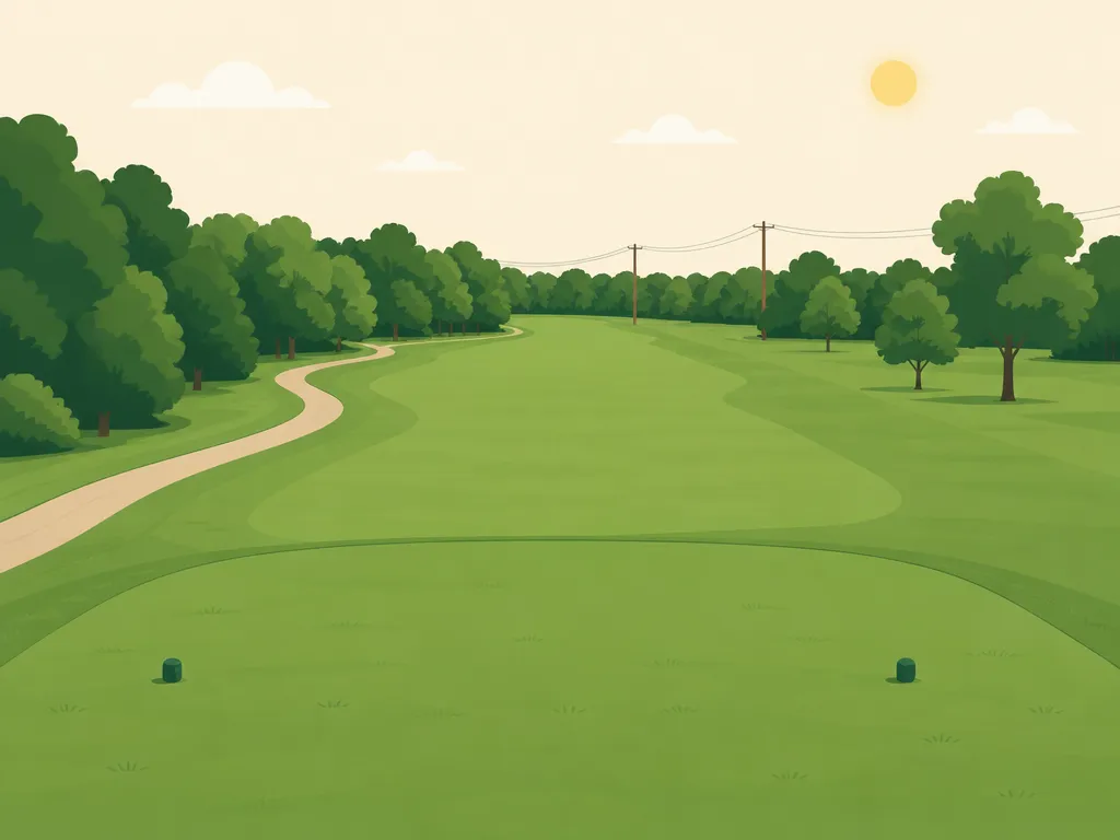 Illustration of Overton Golf Course