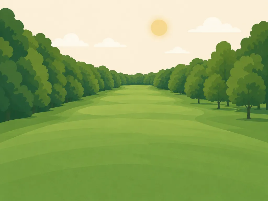 Illustration of Mt Hope Golf Course