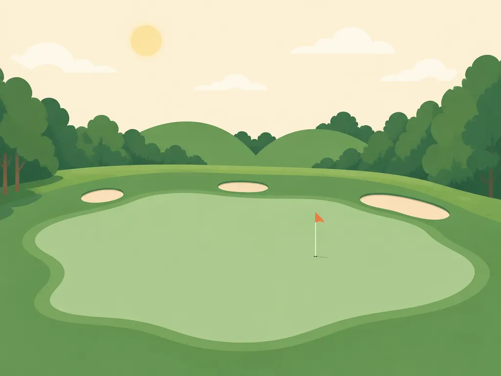 Illustration of Pinewood Country Club
