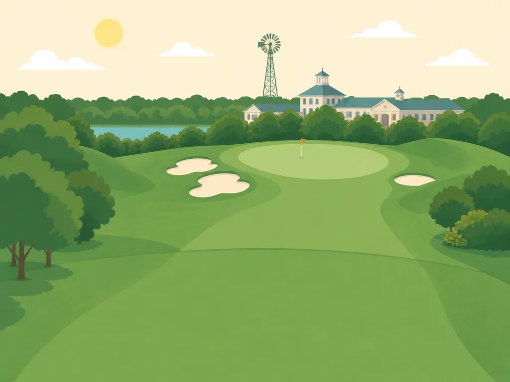 Illustration of Celebration Golf Club