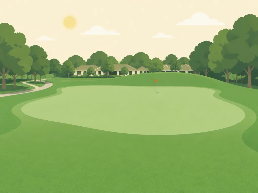 Illustration of The Highlands Golf Course