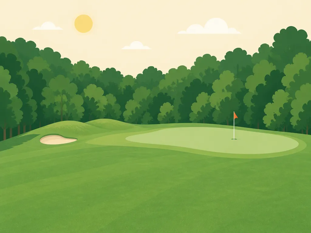 Illustration of Logan River Golf Course