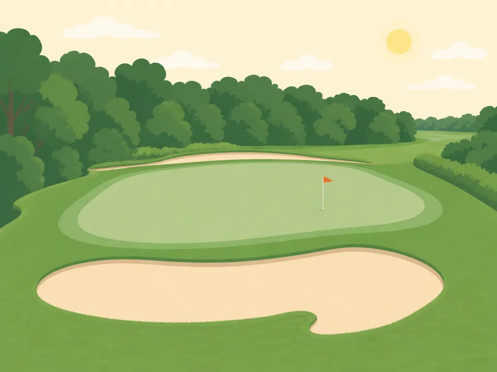 Illustration of Baker National Golf Course