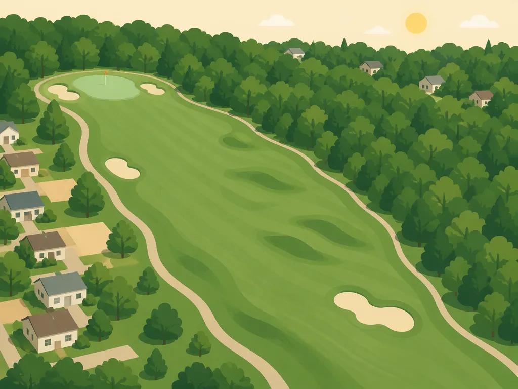 Illustration of Silver Brooke Golf Club