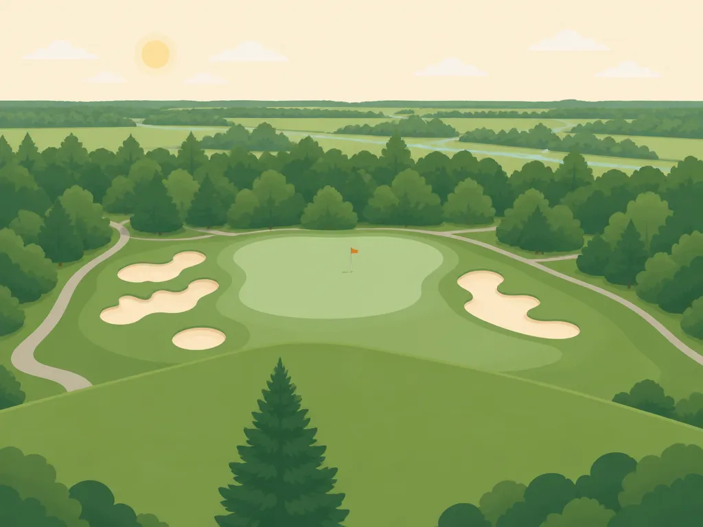 Illustration of Iron Horse Golf Club
