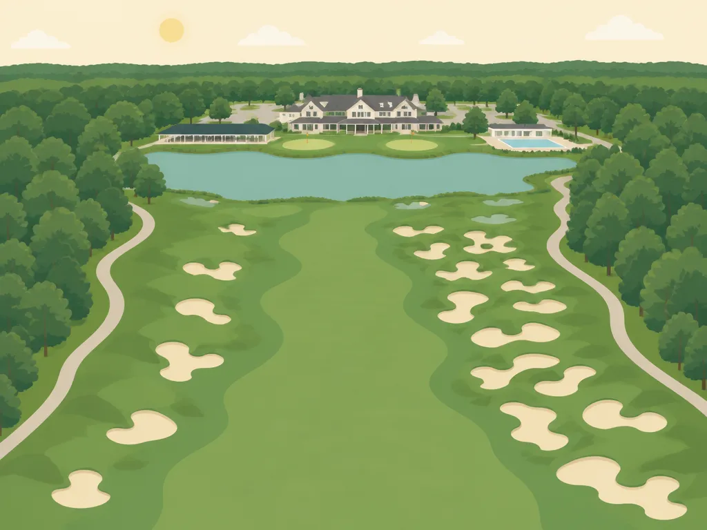 Illustration of Falmouth Country Club (Championship)