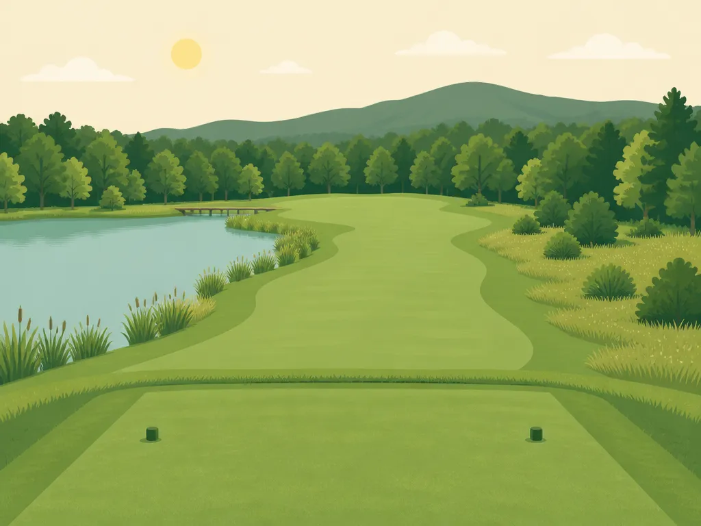 Illustration of Silver Fox Golf Course